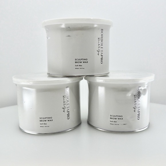 Borboleta Other - Borboleta Pro Sculpting Brow Wax Soft Wax 3 PACK 14oz Each New And Sealed Jars